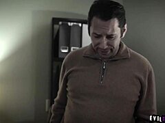 I feel so desperate as babe Alina Lopez fucks the pervert counselor for high grades with deepthroat and cumshot