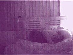 amateur couple shares intimate moments with loud moans and passionate kisses in bed