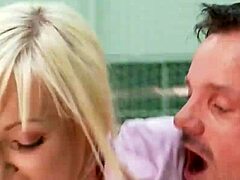 this older coach spots the petite 18+ teen with small tits at the tennis court and talks her into first-time anal with deepthroat and cowgirl riding