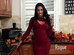 Whoa, step mom and I are taking turns pounding our hot step cousin in this wild threesome!