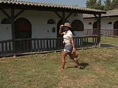 Hey, check Sandra Romain getting wild in that outdoor fucking scene with her big tits bouncing 😏