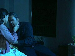 brooke ballentyne still has her riding chaps on as she gets creampied in doggystyle anal with monster cock facial and riding