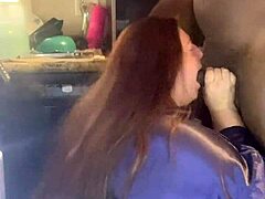 Hey, what's the best blowjob by bbw with fat slut handling big black cock in interracial sloppy oral?