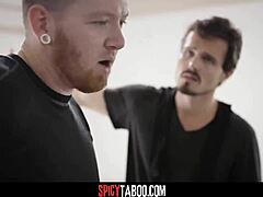 hot blonde maid taking double penetration in hardcore threesome with anal assfucking and deepthroat blowjob from american milf in fantasy reality dare