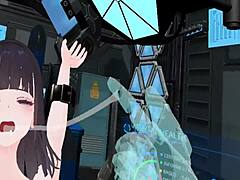 VR Scene Fucking Woman Using Dildos And Fingering Wet Pussy