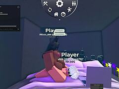 Egyptian Girl Gets Wild in Roblox Condo Game - What a Whore!