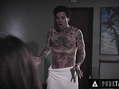 Pure Taboo Lustful Teen 18+ Kendra Spade Offers Her Virgin Ass to Her Stepbrother Small 18+ Hands with Rough Anal Riding and Cum on Ass