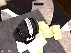 Quick Hotel Room Sex With Fan In Doggystyle And Missionary