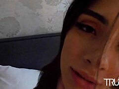 imagine joining hot threesome with alexis crystal's huge czech cock pounding...