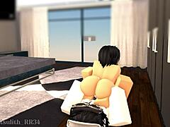 Quick Hotel Room Sex With Fan In Doggystyle And Missionary