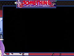 Muscular redhead bodybuilder teases big tits in sexy unlimited game scene