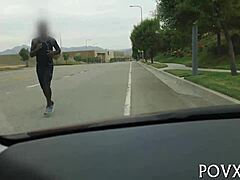 Pressley Carter bends over for rough doggystyle pussy spanking and hardcore pounding