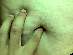 curious hands explore latina milf's soft belly in fetish massage