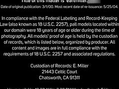 wanna see elle rip off her corset and go wild on that dildo in her hairy asshole?