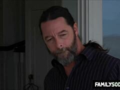 oh man stepdaughter begs father-in-law uncle for concert tickets fuck me
