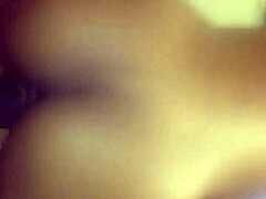 can a teen slut handle that huge black cock creampie after wild riding?