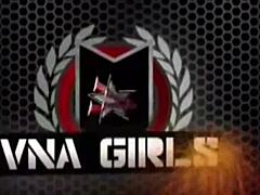 damn lauren phillips that pierced redhead pussy looks so wet as she fucks herself hard on the bed 🔥💦