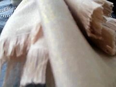 showing off my big tits in a public garden then i pee in my tight pants 😈💦