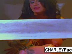 Madison Scott And Charley Slam Pussies With Wild Lesbian Fury Ass Licking Tit Sucking Orgy!