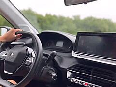 Woman from Uber gives up her ass for ride payment and creampie finish!