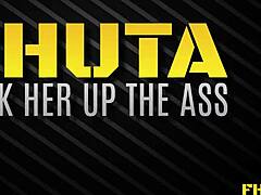 blonde milf grinds big black cock reverse cowgirl before massive facial cumshot explosion