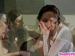 Milf Teases Young Stepsis with Facesitting Temptation