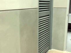 Risky, wanna fuck this horny Colombian teen raw in the mall bathroom? She craves it!