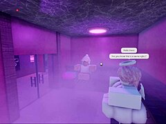 sauna steam rises as hot lady rams her thick cock deep inside me