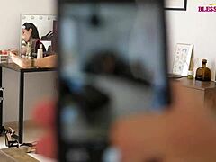 StepMom's Shaved Ass Takes Blackmail Anal Doggystyle and Facial