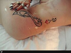 Cock Cums Hard in Masturbation Cumshot Shine Video Close-Up