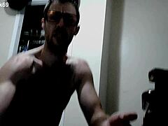 HungHank69 Muscular Black Cowboy Lover Rides Monster Big Dick Cock Workout