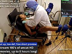 Michelle Anderson endures humiliation in hospital with nurse patient handcuffs gaping and screaming missionary