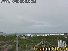 i pickd up da gostosa big ass brunette from beach n fucked her