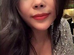 bigo cam girl flashes huge natural tits live!