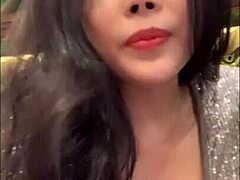 bigo cam girl flashes huge natural tits live!