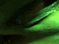 Nutz fists black whore's gaping big pussy till she squirts hard
