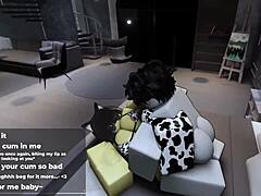 i was so pent up from that roblox catgirl... she finally gave in and let me have her big ass