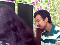 fucking my best friend's sexy indian wife in kitchen while cooking 🍳🔥😈