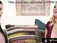 pretty maddy may gets stepmom lessons on pussy play and licking 😘👅💦✨