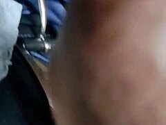 canadian college girl rides bro hard in car