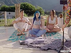 shy petite blonde teen kisses deepthroats hardcore sex in clout episode 6