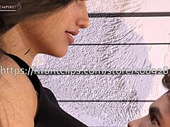 Overwhelmed by my tall muscular big step-sister's humiliating power