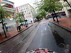 portland pawg bounces bubble butt ride