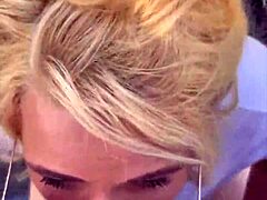 Street Hooker in Glasses Deepthroats for Huge Facial Cumshot