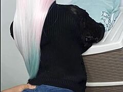 virgin stepdaughter with huge tits and big ass lends body in bedroom taboo