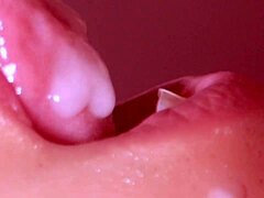 mmm, watch my japanese girlfriend milk every drop uncensored close-up into her mouth.