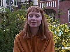 Bonnie Fingers Her Thick Hairy Bush to Gushing Orgasm in Closeup