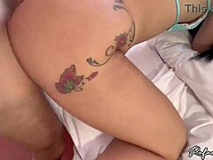Dri Cordeiro Gags on Cock Bent Over Then Throat Fucked Hard by Brazilian Prostitute!