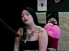 Kalyca The Prostitute's Wildest Fetish Casting In Sheer Red Lingerie For Fame