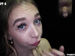 How do you handle 18 massive cumshots between us at gloryhole?